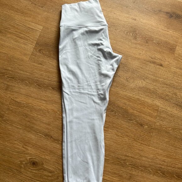 Lululemon Align High Rise Crop 21” Leggings Women's Size 12 Light Blue - Picture 4 of 8